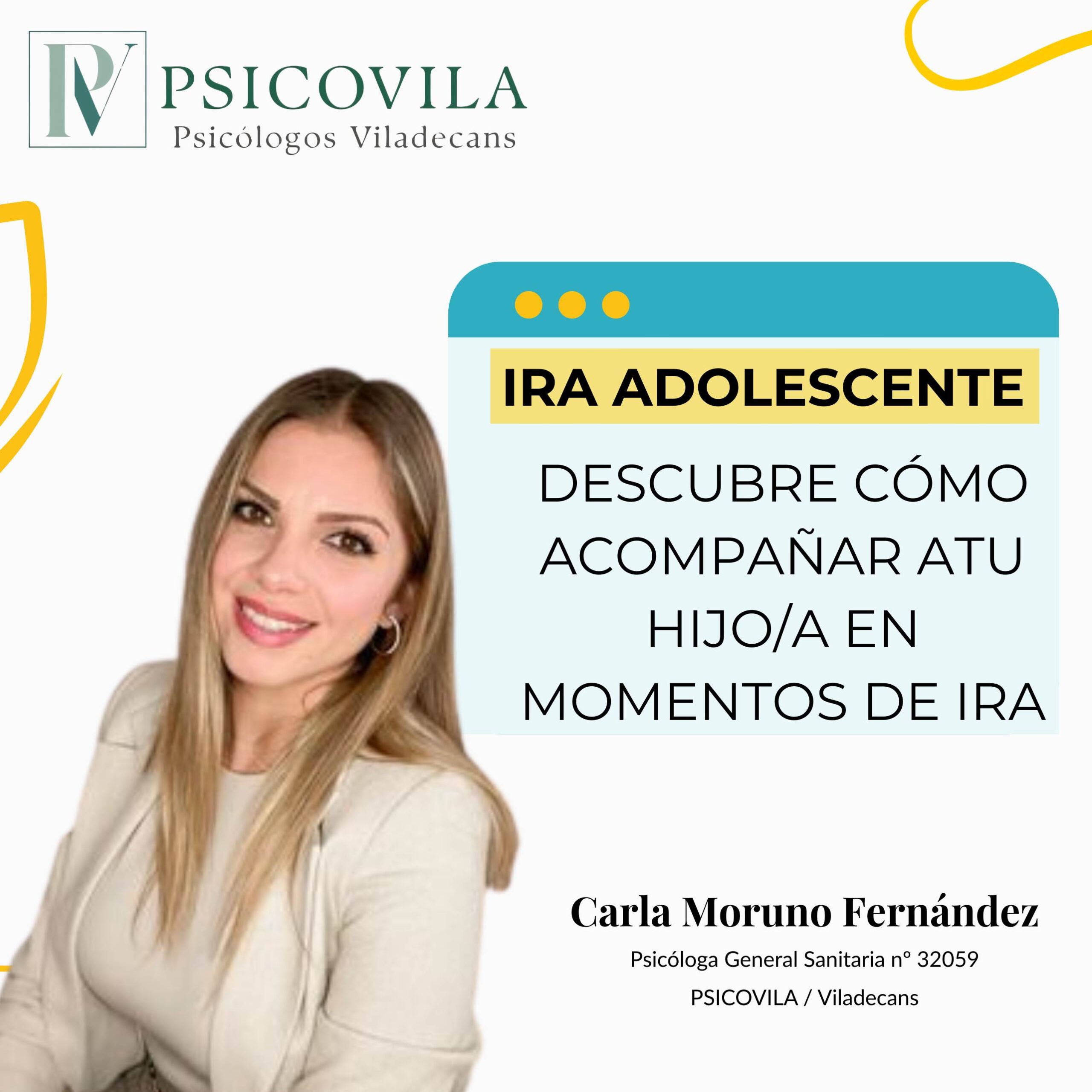 Acompañar la ira adolescente con serenidad es posible: guía práctica desde la experiencia de una psicóloga en Viladecans.