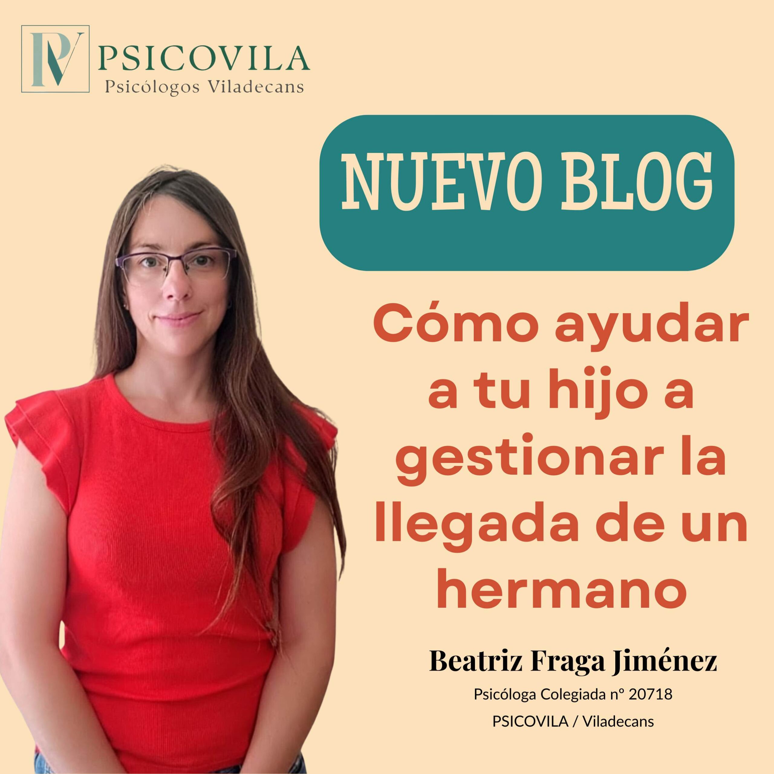 Cómo acompañar a tu hijo o hija en la llegada de un hermano: consejos de psicóloga infantil en Viladecans para manejar los celos entre hermanos.