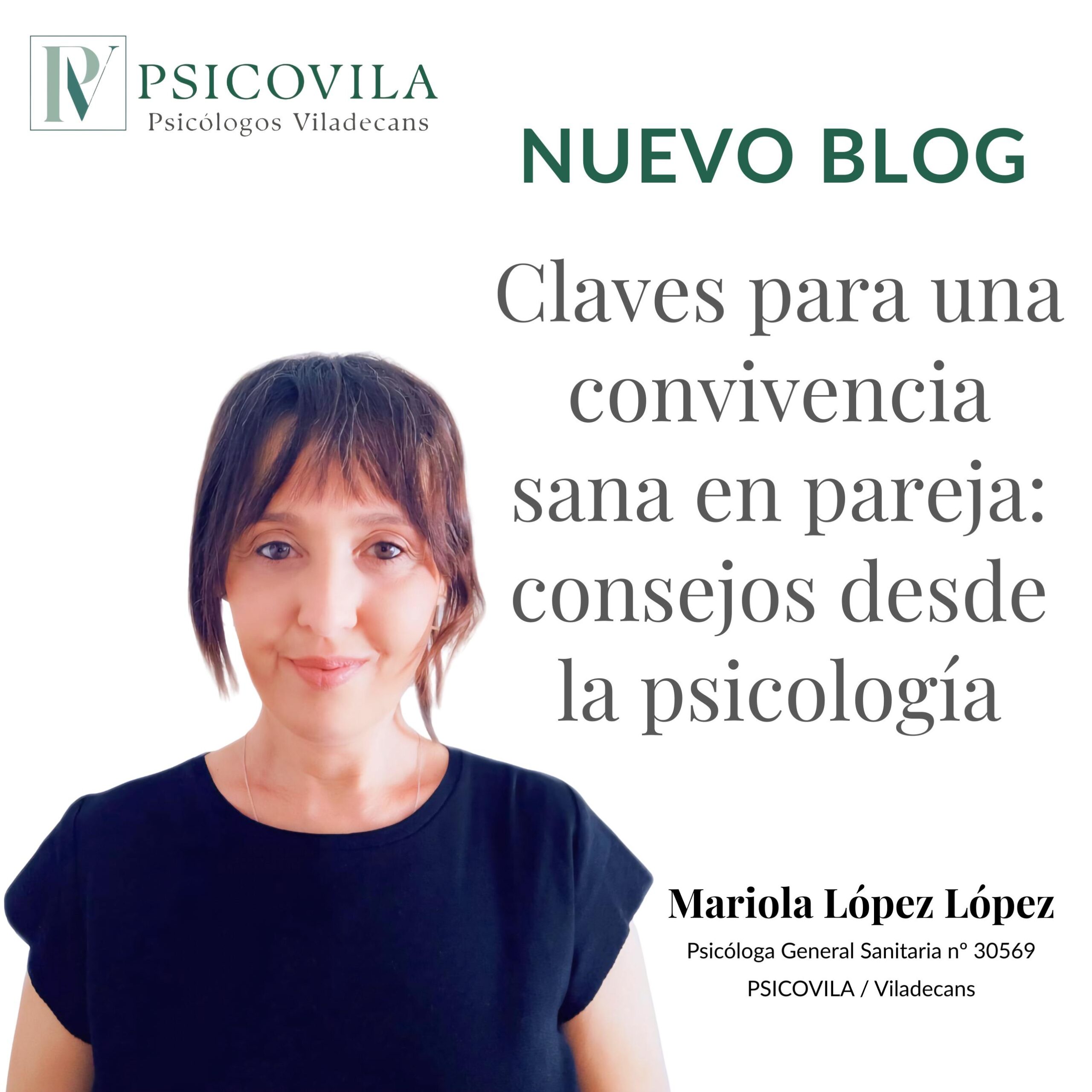 Psicóloga de parejas en Viladecans orientando a mejorar la convivencia y comunicación en la relación.