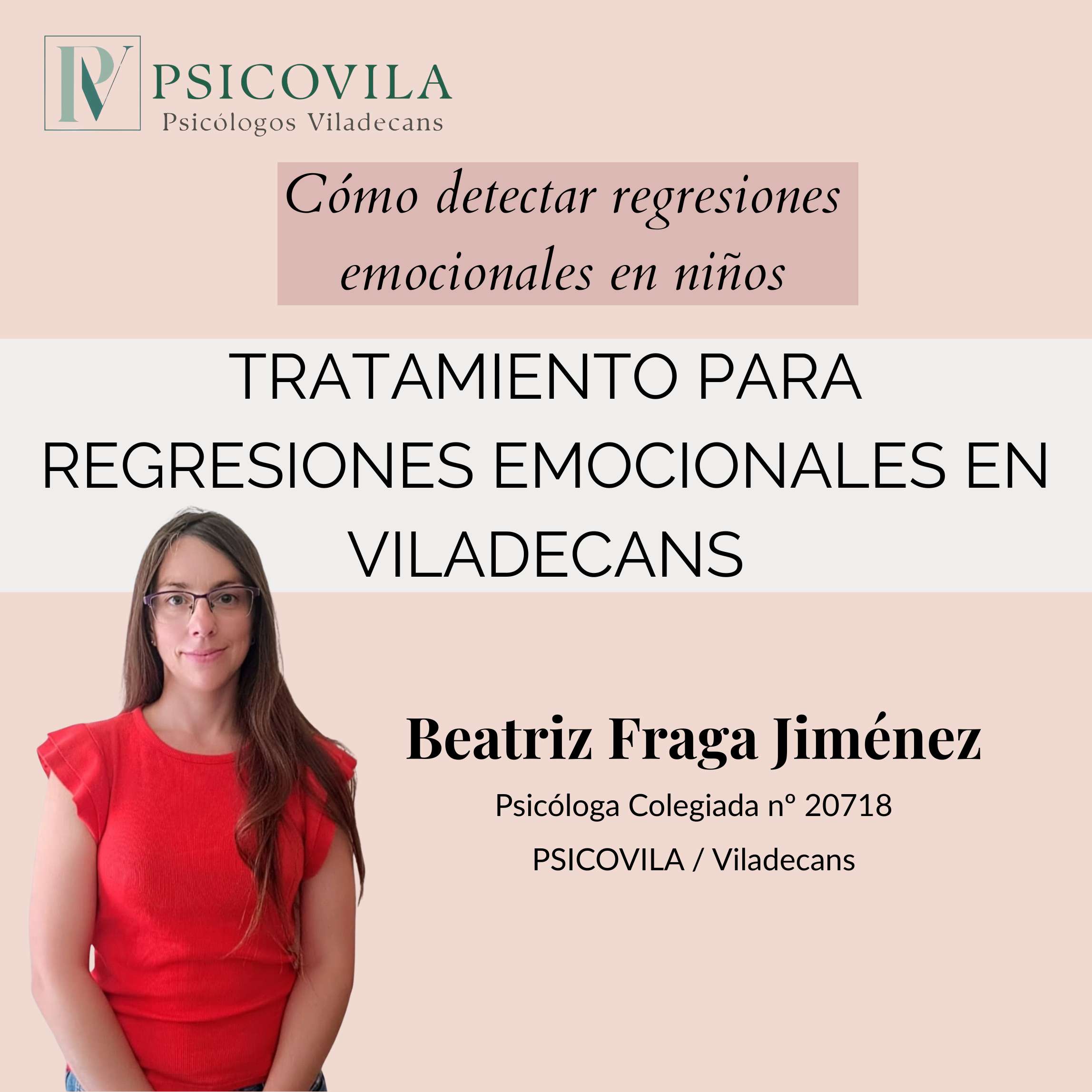 psicóloga infantil Viladecans regresiones Acompañar a los niños durante regresiones emocionales requiere comprensión y paciencia. Como psicóloga infantil en Viladecans, comparto estrategias para reconocer y gestionar estos momentos con calma.
