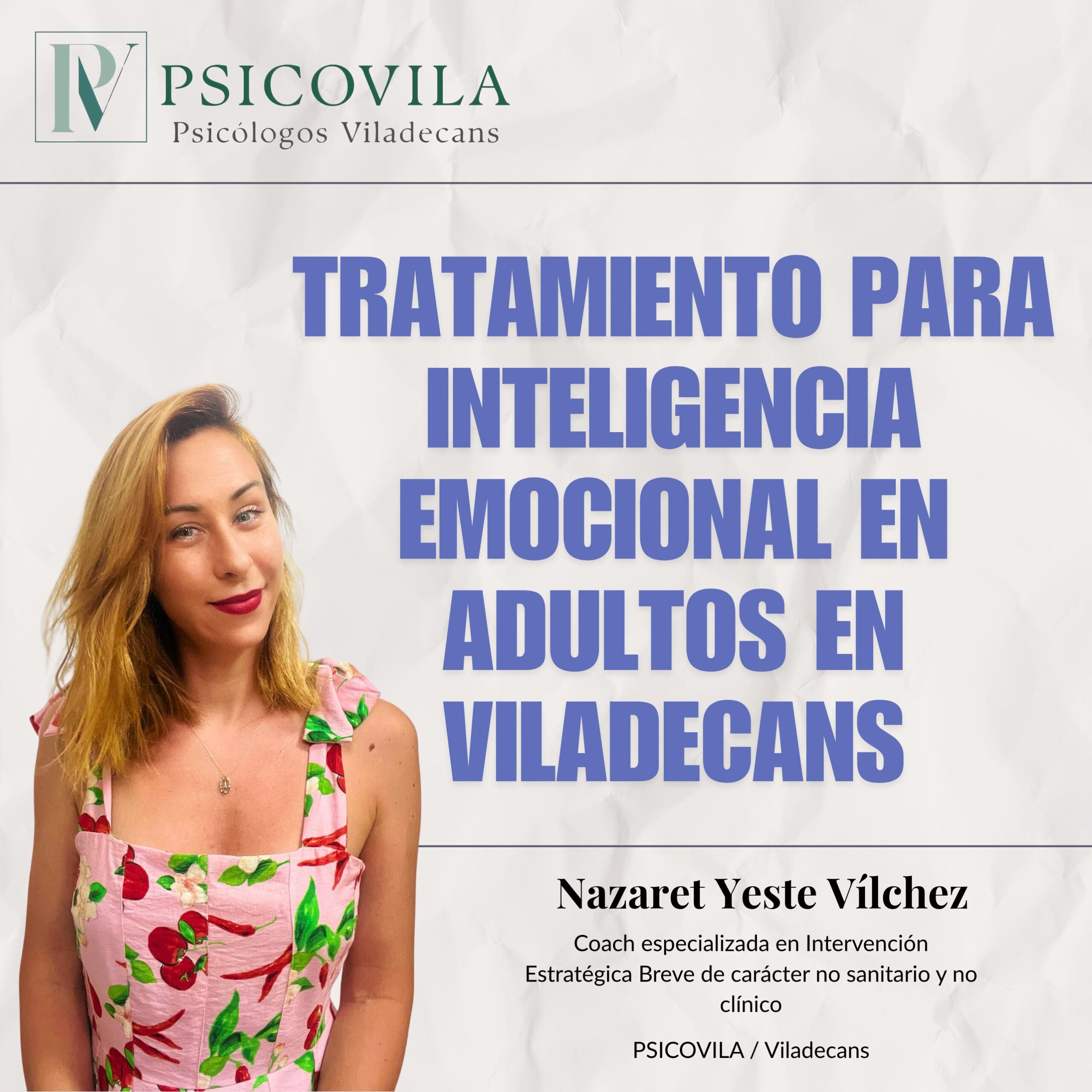 Psicóloga en Viladecans para adultos: aprende a gestionar tus emociones sin sentirte desbordado/a