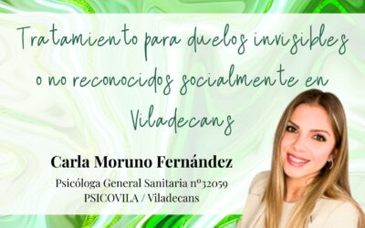 Duelo no reconocido: pérdidas invisibles que también duelen – Psicóloga en Viladecans