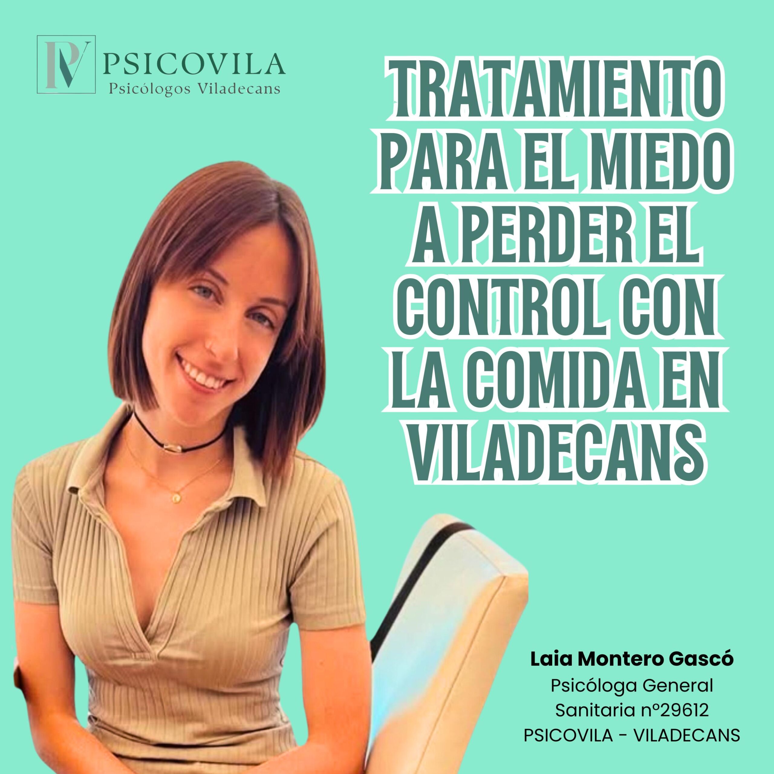 El miedo a perder el control con la comida: psicóloga en Viladecans