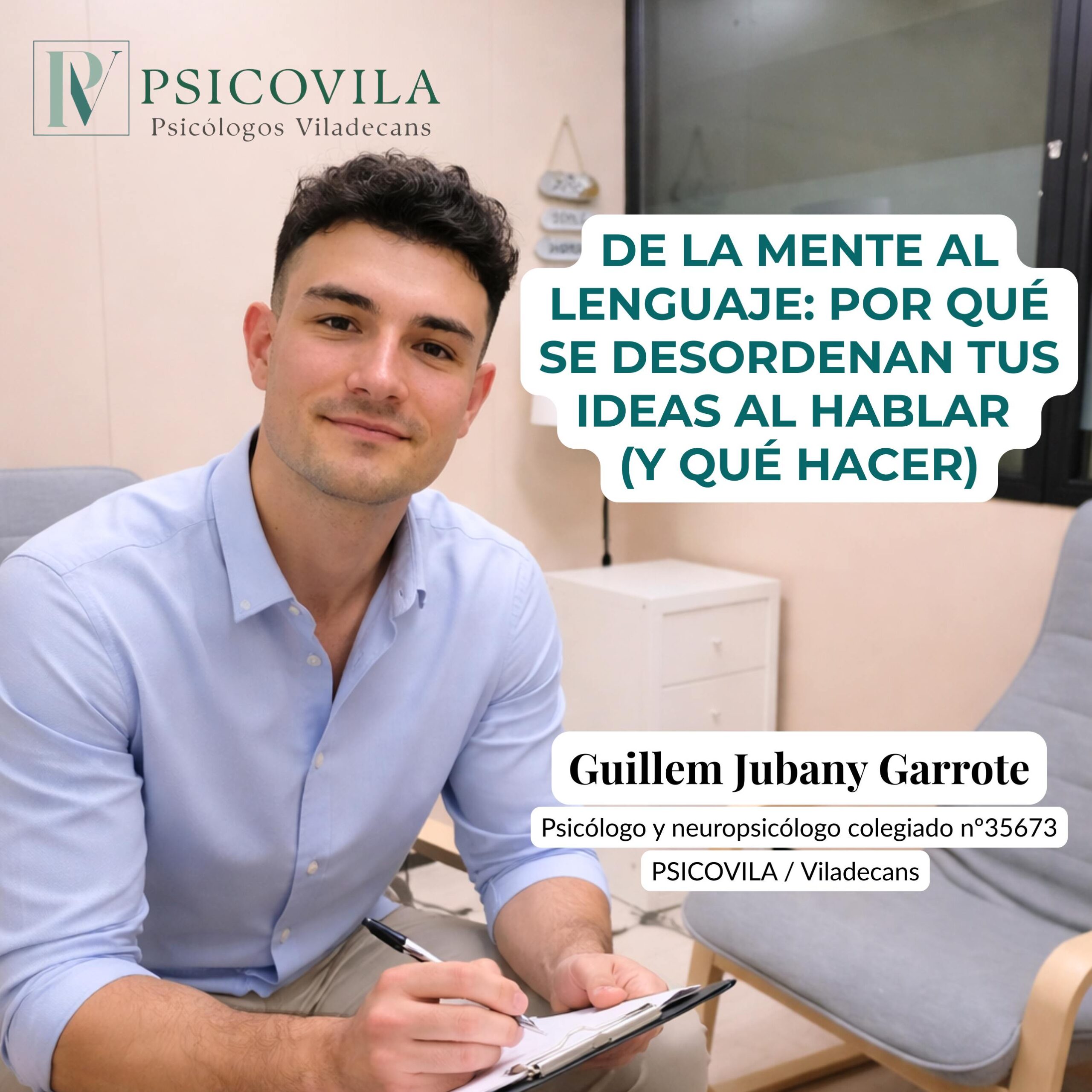 Dificultades para estructurar ideas al hablar en Viladecans abordadas desde la neuropsicología