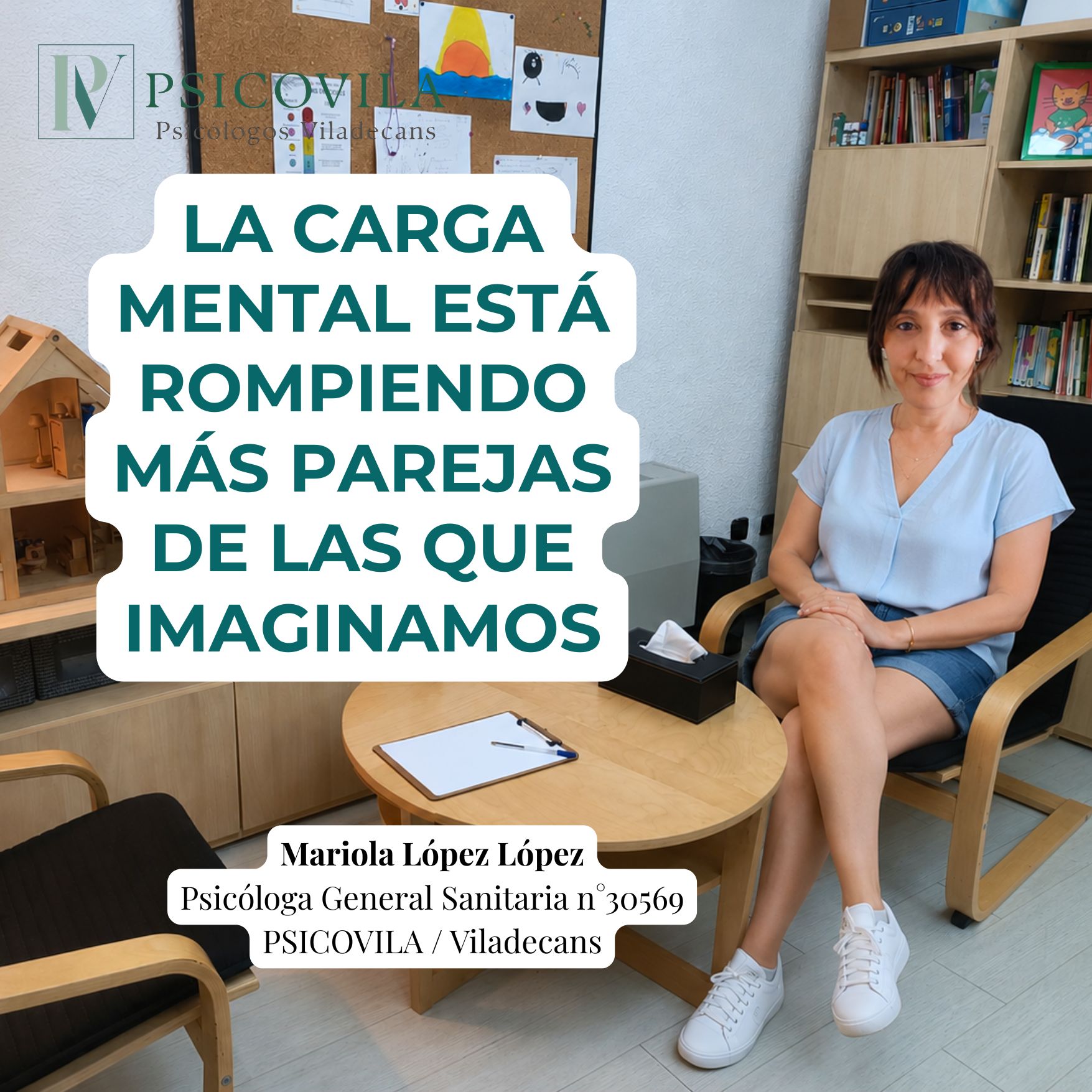 Pareja sentada en silencio mostrando el impacto de la carga mental en la relación, ilustrando cómo la terapia de pareja en Viladecans ayuda a gestionar la carga mental y mejorar la comunicación.