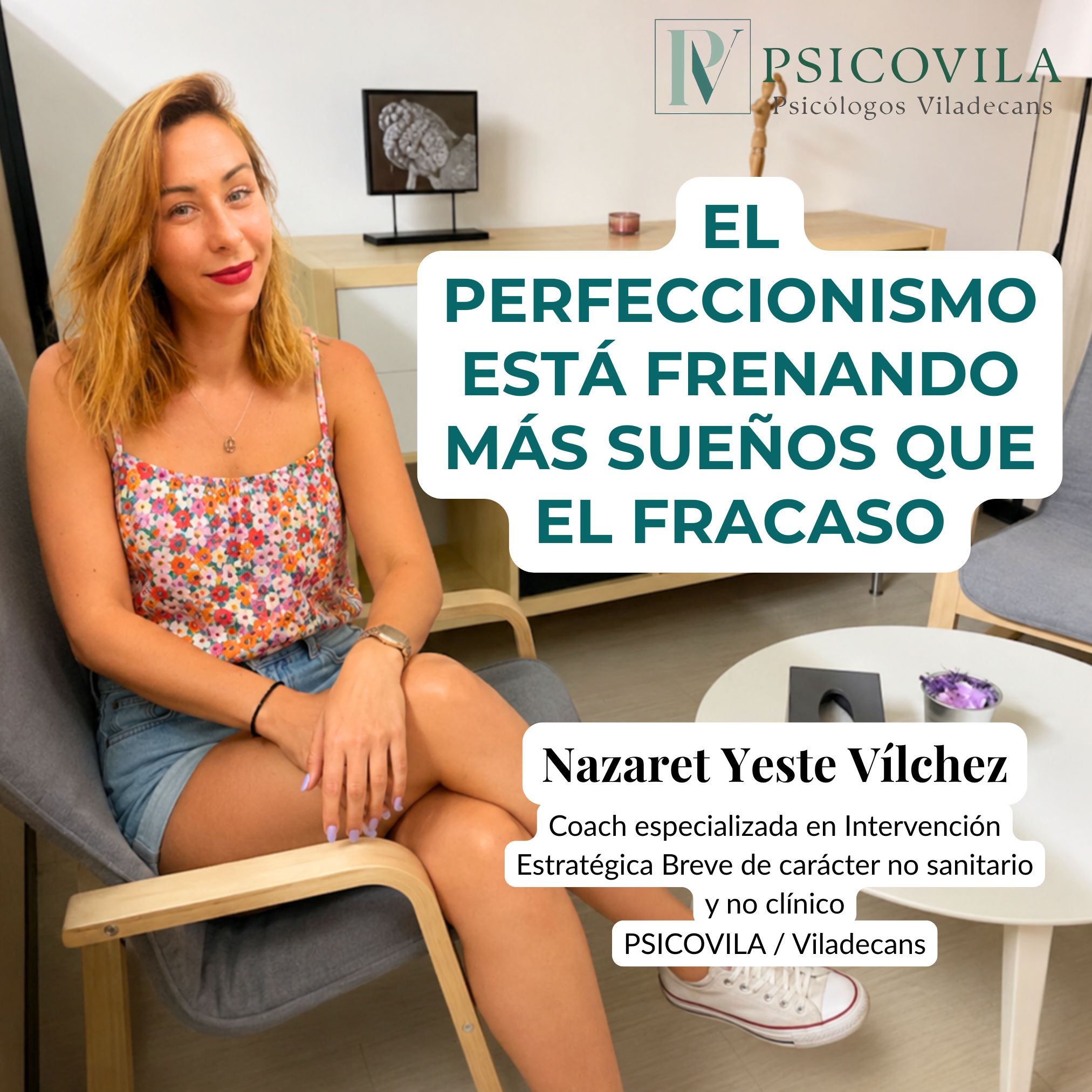 El perfeccionismo puede frenar nuestros sueños | Psicología en Viladecans